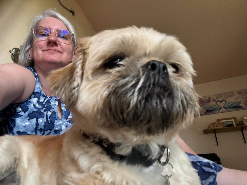 gwen et chien